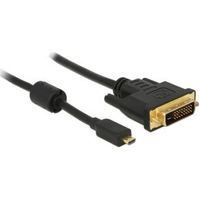 Delock 83586 HDMI-kabel Micro-D male > DVI 24+1 male 2 m