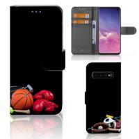 Samsung Galaxy S10 | Wallet Case | met Pasjes | Sports