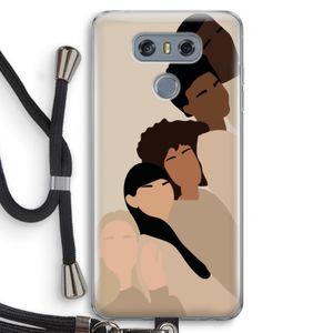 Sweet creatures: LG G6 Transparant Hoesje met koord