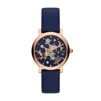 Horlogeband Marc by Marc Jacobs MJ1628 Leder Blauw 14mm