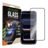 Striker D3O Xtreme Impact Glass Screen Protector - Black Frame - Apple iPhone 16 Pro Max/17 Pro Max
