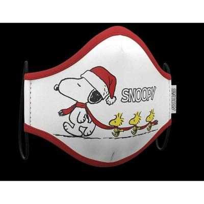 Hygiënisch en herbruikbaar gezichtsmasker gemaakt van stof My Other Me Snoopy 2 Stuks