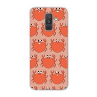 Krab: Samsung Galaxy A6 Plus (2018) Transparant Hoesje