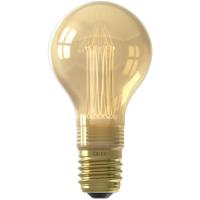 Leen Bakker - Calex LED-standaardlamp - Goudkleur - E27 - 3,5W - Glas - Goudkleurig - H11.2 Cm