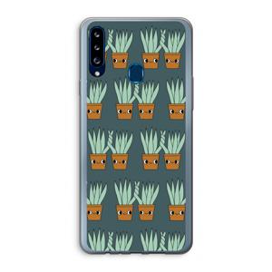 Sansevieria: Samsung Galaxy A20s Transparant Hoesje