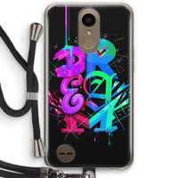 Dream: LG K10 (2017) Transparant Hoesje met koord