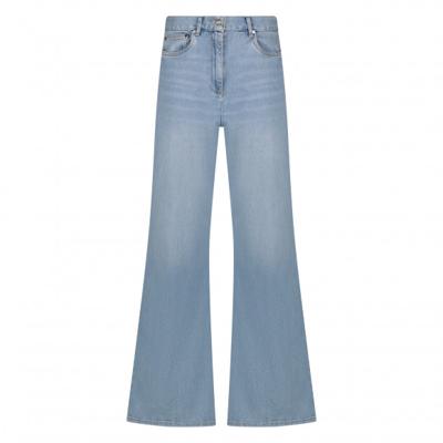 Nukus - Blauw | Dames | Jeans | Blauw | XXL | regular | Kamst mode