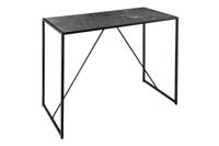 Bartafel SLIM LINE 120cm zwart marmerlook - 44736