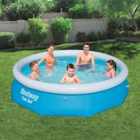 Bestway Fast Set Zwembad opblaasbaar rond 305x76 cm 57266 - thumbnail