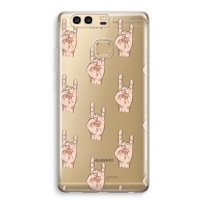 Rock: Huawei P9 Transparant Hoesje