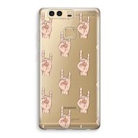 Rock: Huawei P9 Transparant Hoesje