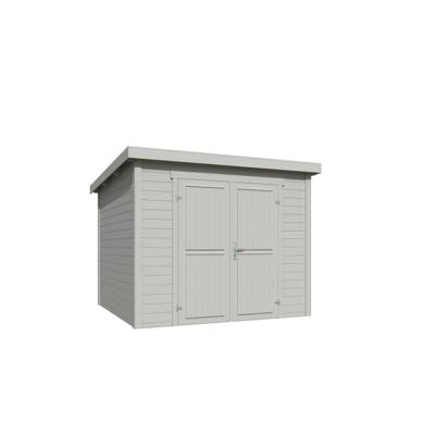 Blokhut Mila 250x250 Platinum Grey - Outdoor life