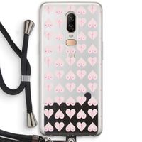 Ass 'n Titties: OnePlus 6 Transparant Hoesje met koord