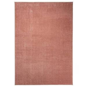 Tapeso Laagpolig vloerkleed Fine - roze - 160x230 cm