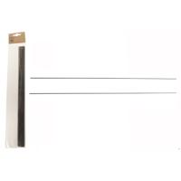Dijk Natural Binddraad/wikkeldraad - 60x st - grijs - 350 mm x 1,6 mm