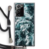 Zee golf: Samsung Galaxy Note 20 Ultra / Note 20 Ultra 5G Transparant Hoesje met koord