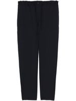 Black Comme Des Garçons pantalon à taille élastiquée - Noir