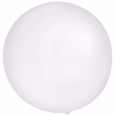 Verjaardagfeest ballonnen - 60 cm - wit - extra grote ballon - versiering - verjaardag