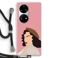 Confidence: Huawei P50 Pro Transparant Hoesje met koord