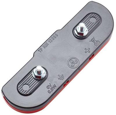 Dragerachterlicht Trelock LS 614 Duo Flat Signal dynamo 50 mm - remlichtfunctie Dragerachterlicht Trelock LS 614 Duo Flat Signal dynamo 50 mm - remlichtfunctie