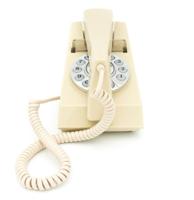 GPO Druktoetsen Trim Telefoon - 60&apos;s Design - Ivoorkleurig