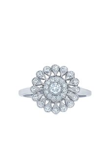 KWIAT bague Splendor Sunray en or blanc 18ct sertie de diamants - Argent