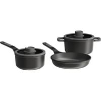 BergHOFF LEO Stone+ RECYCLED Pannenset - 5-delig