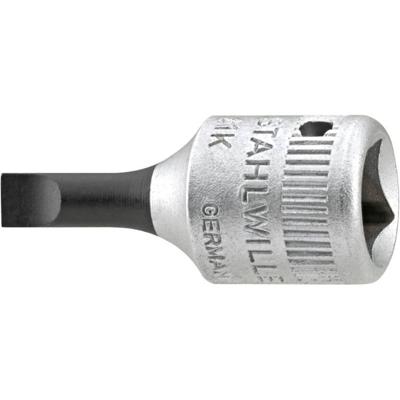 Stahlwille 41 K 0.6X3.5 SCHRAUBENDREHEREINSATZ 1/4 ZOLL 01280006 1/4 (6.3 mm) Schroevendraaierdop 1/4 (6.3 mm)