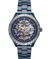 Horlogeband Michael Kors MK9039 Roestvrij staal (RVS) Blauw 20mm - thumbnail