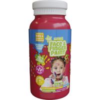 Boti Natural face & fingerpaint fles - rood, 250ml