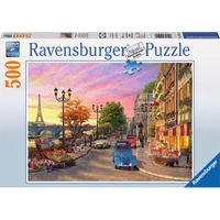 Avondsfeer in Parijs puzzel, 500 stukjes
