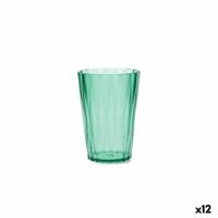 Waterglas Quid Iris Groen Plastic 400 ml (12 Stuks)
