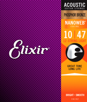 Elixir 16152 Nanoweb Phosphor Bronze