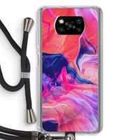 Earth And Ocean: Xiaomi Poco X3 Pro Transparant Hoesje met koord