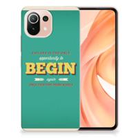 Xiaomi Mi 11 Lite | 11 Lite 5G NE | Siliconen hoesje | met naam Quote Begin