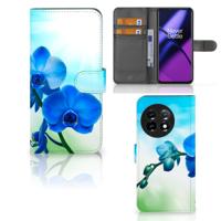 OnePlus 11 Hoesje Orchidee Blauw - Cadeau voor je Moeder