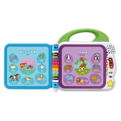 VTech kinderboek mijn eerste 100 woordjes blauw