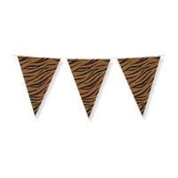 Party Flags foil Tiger Safari