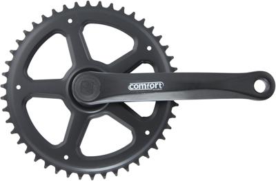 Amar Crankset 4-edge 46t 1/2x3/32 170mm b
