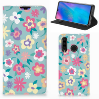 Huawei P30 Lite New Edition Smart Cover Flower Power - thumbnail