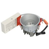 BM100-07 Rond vast verdiept Zilver