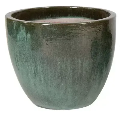 Pot egg groen d60h52cm