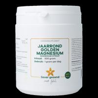 Liever Gezond Golden magnesium poeder jaarrond 500 Gram