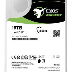 Seagate Enterprise ST18000NM000J interne harde schijf 3.5" 18000 GB SATA III