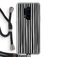 Stripes: OnePlus 8 Pro Transparant Hoesje met koord