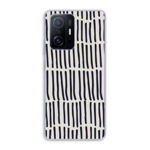 Moroccan stripes: Xiaomi 11T Pro Transparant Hoesje