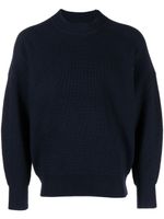 MARANT pull Barry en maille chinée - Bleu MARANT pull Barry en maille chinée - Bleu