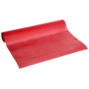 Cosy & Trendy Tafelloper - papier - rood - 480 x 40 cm