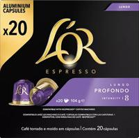 Douwe Egberts L&apos;Or Intensity koffiecapsules, Lungo Profondo, pak van 20 stuks