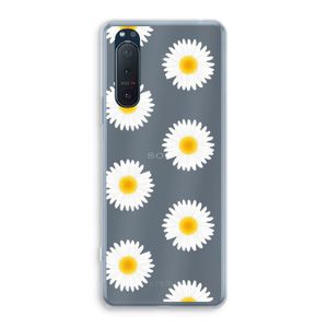 Margrietjes: Sony Xperia 5 II Transparant Hoesje